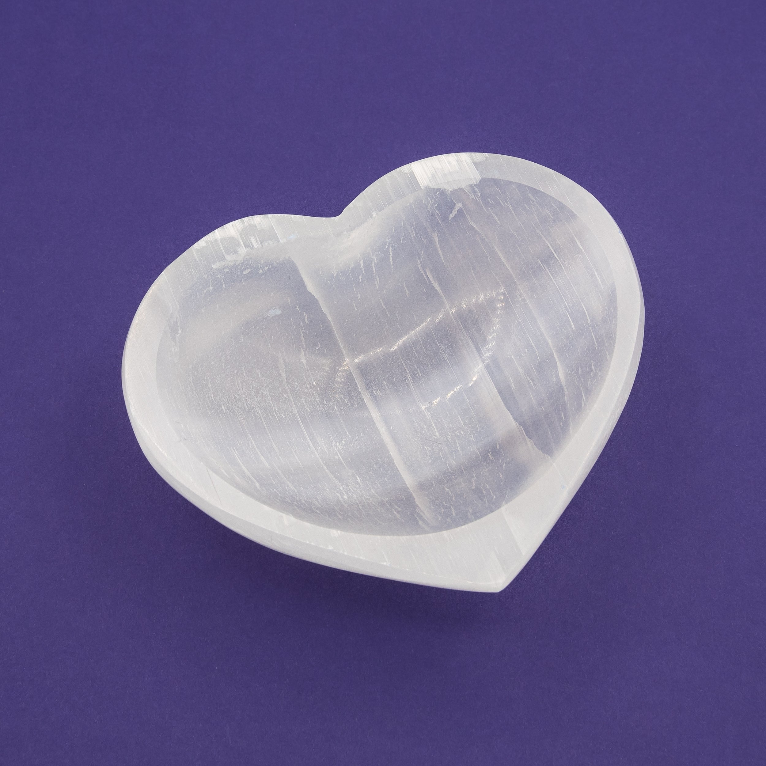 Selenite Heart Bowl $55 - Happy Soul Online